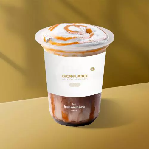 Sapporo Mocha Gorudo Kopi Konnichiwa